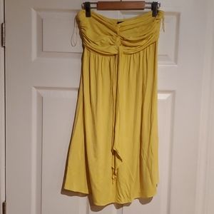 Stretchy strapless dress